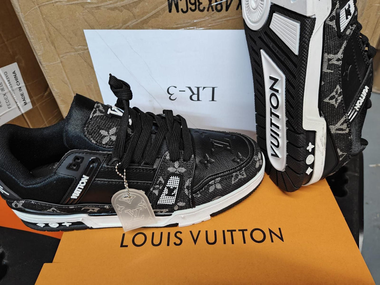 LV tennis shoes